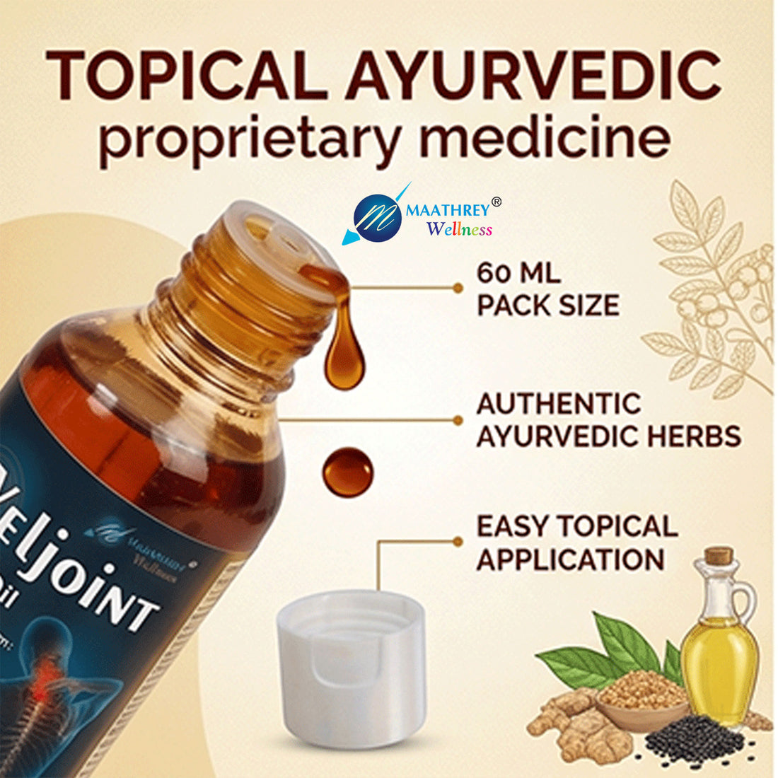Weljoint Pain Oil – For Joint & Muscle Relief