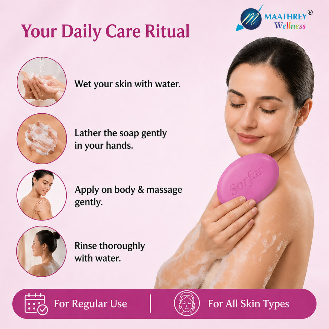 Sorfar Herbal Soap – Gentle Skin Care Soap
