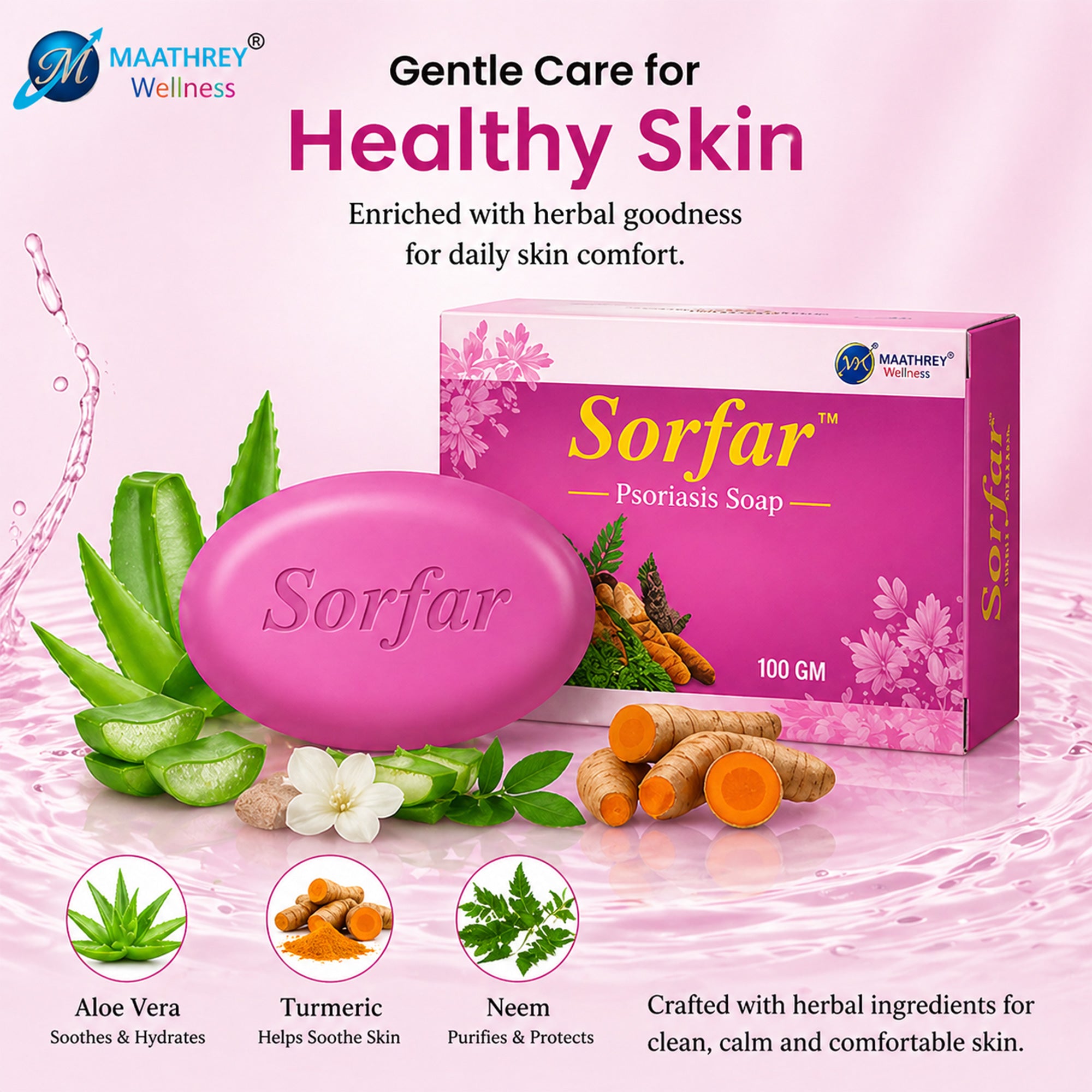 Sorfar Herbal Soap – Gentle Skin Care Soap