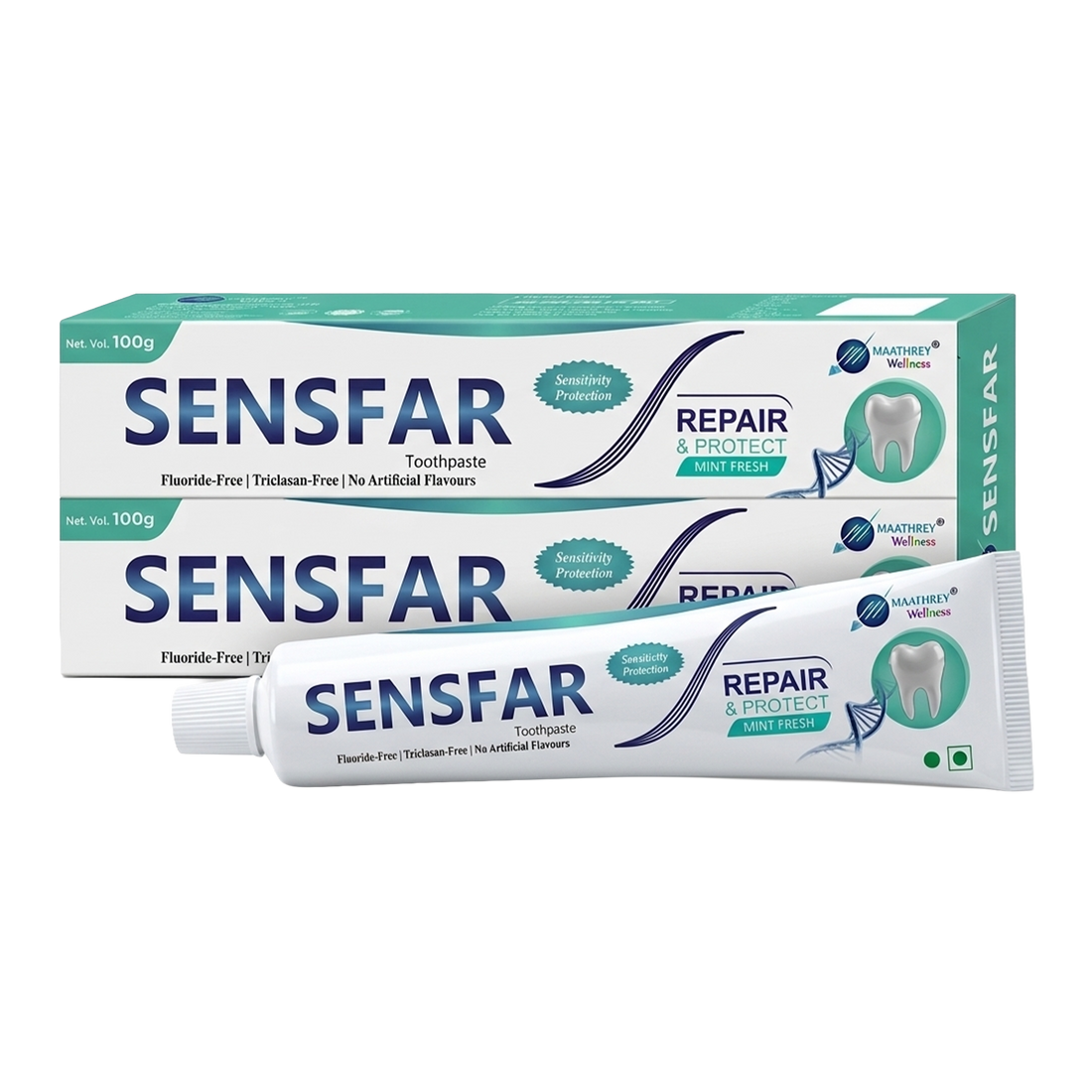 Sensfar Toothpaste – For Sensitive Teeth & Gum Protection