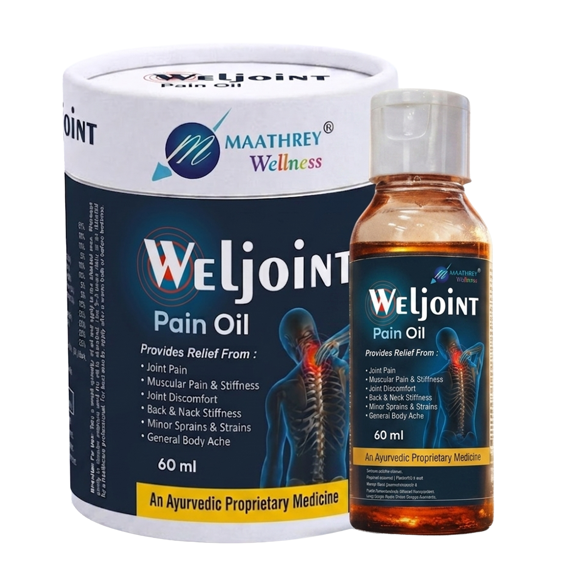 Weljoint Pain Oil – For Joint & Muscle Relief