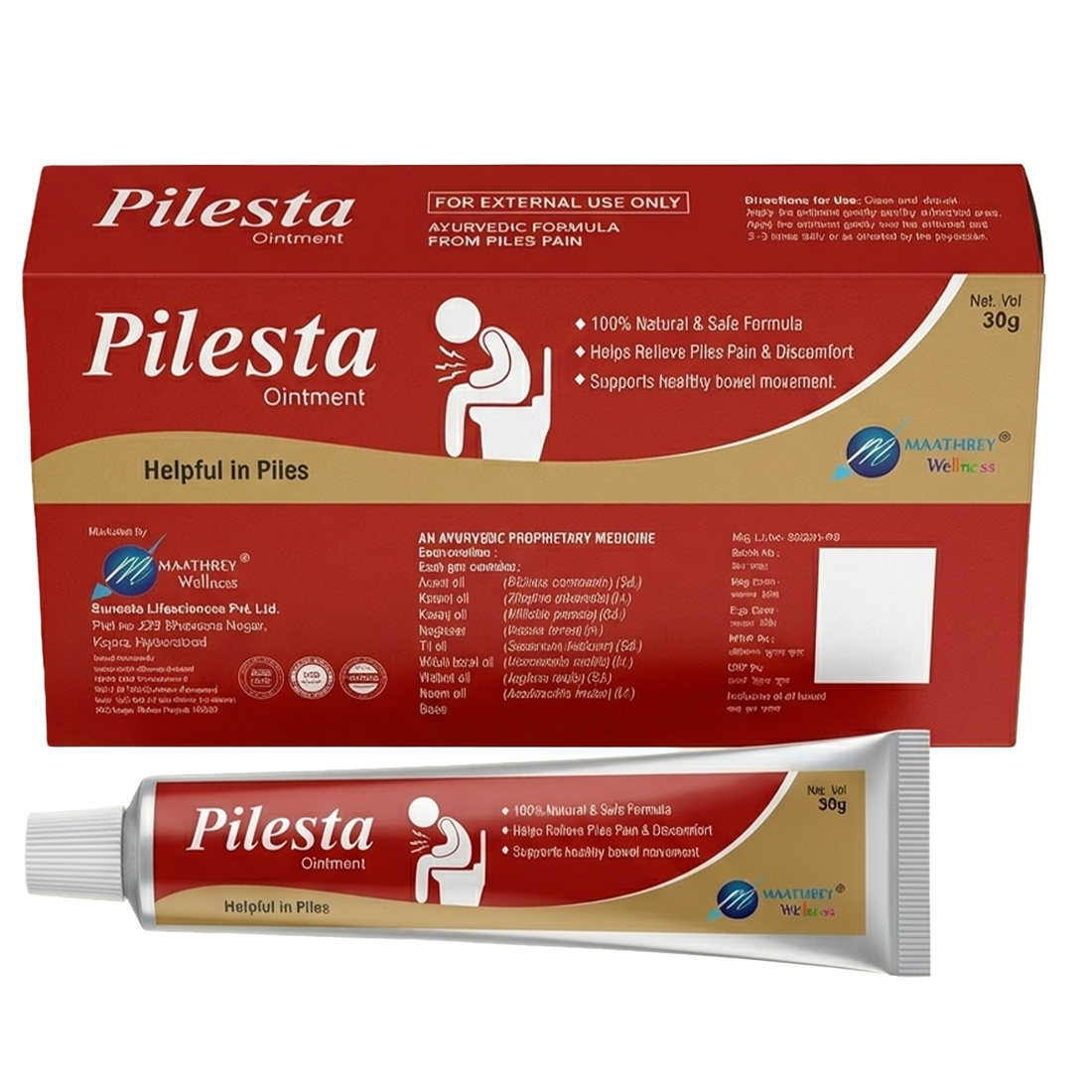 Pilesta Ointment – Herbal Cream for External Care